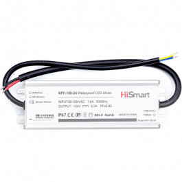HiSmart 24V 6.3A 150W PFC IP67 (NPF-150-24)