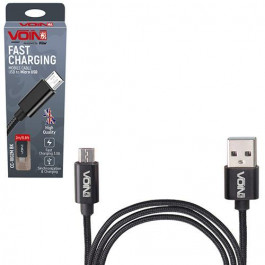 VOIN USB to Micro USB 2m Black (CC-1802M BK)