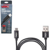 VOIN USB to Micro USB 1m Black (CC-1801M BK) - зображення 1