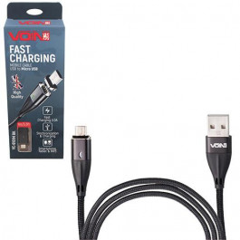 VOIN USB - Micro USB 1m Black (VC-6101M BK)