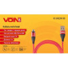 VOIN USB - Micro USB 2m Red (VC-6102M RD) - зображення 3