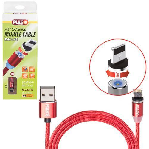 Pulso USB - Lightning 2m Red (MC-2302L RD) - зображення 1