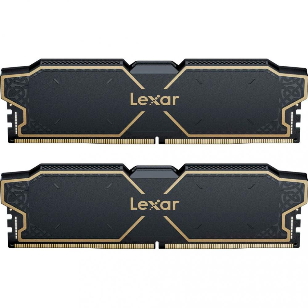 Lexar 32 GB (2x16GB) DDR5 6000 MHz Thor Black (LD5U16G60C32LG-RGD) - зображення 1