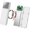Baseus Magnetic Wireless Fast Charging 20W 10000mAh White (PPCX010102) - зображення 3
