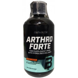 BiotechUSA Arthro Forte Liquid 500 ml /16 servings/ Orange