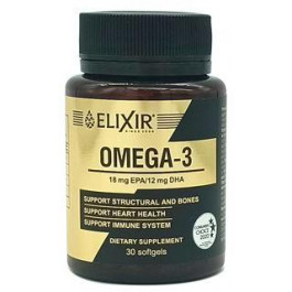Эликсир Омега-3  1000 мг 30 капсул (4820071331393)