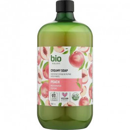 BIO Naturell Крем-мило  Peach Creamy soap, 946 мл