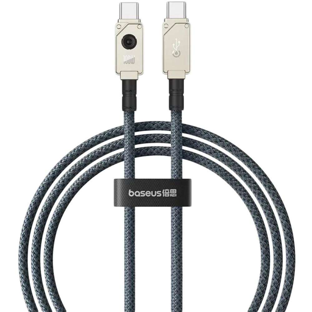 Baseus USB-C to USB-C Unbreakable Series 100W 1m Stellar White (P10355800221-00) - зображення 1