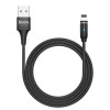 Hoco USB to Lightning U76 Fresh 1.2m Black (6931474716705) - зображення 1