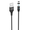 Hoco USB to Lightning U76 Fresh 1.2m Black (6931474716705) - зображення 2