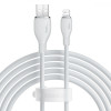 Baseus USB to Lightning Pudding Series Fast Charging 2m White (P10355700221-01) - зображення 1