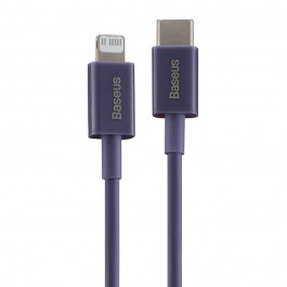   Baseus USB-C to Lightning Superior Series Fast Charging Data 20W 1m Purple (CAYS001505)