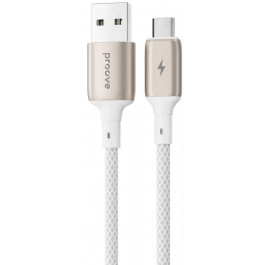 Proove USB to microUSB Dense Metal 1m White (CCDM20001302)