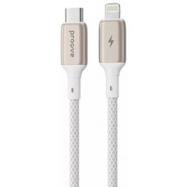   Proove Cable USB-C to Lightning Dense Metal 27W 1m White (CCDM27002102)