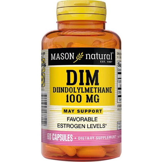 Mason Natural Дііндолілметан  100 мг 60 капсул (311845178152) - зображення 1