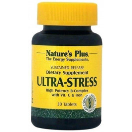 Nature's Plus Ultra Stress для боротьби зі стресом за залізом 30 таблеток (97467012295)