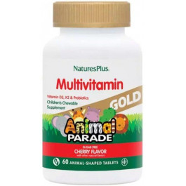 Nature's Plus Animal Parade Gold мультивітаміни Вишня 60 жувальних таблеток (97467299313)