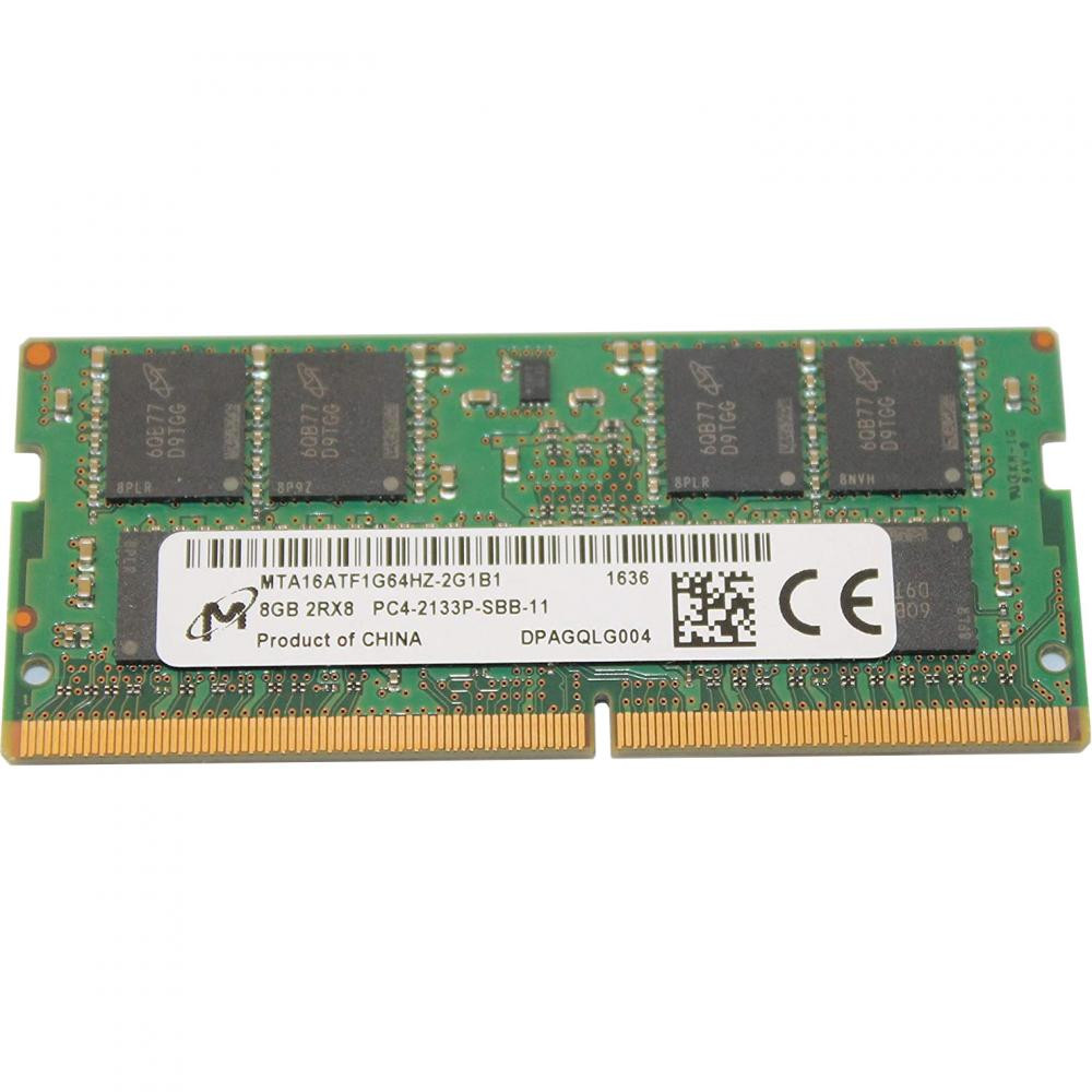 Micron 8 GB SO-DIMM DDR4 2133 MHz (MTA16ATF1G64HZ-2G1B1) - зображення 1