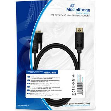 MediaRange DisplayPort to DVI-D 2m (MRCS199) - зображення 1