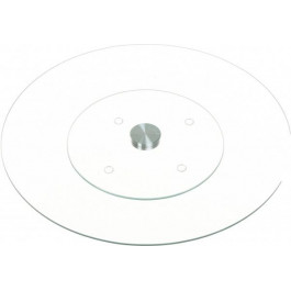 Fiora Блюдо кругле поворотне Clear 35 см (S-E132003)