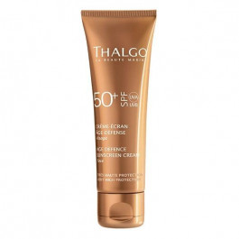 Thalgo Антивіковий сонцезахисний крем для обличчя SPF 50+  Age Defence Sun Screen Cream SPF 50+ 50 мл