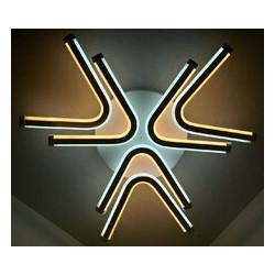 Sunnysky Светодиодная потолочная LED люстра 2068/6 Белый 7х61х61 см. - зображення 1