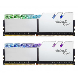 G.Skill 32 GB (2x16GB) DDR4 3200 MHz Trident Z Royal Silver (F4-3200C16D-32GTRS)