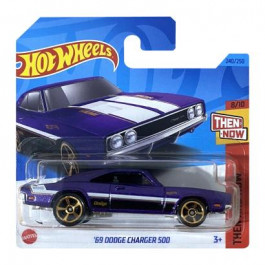 Hot Wheels 69 Dodge Charger 500 Then And Now HKJ46 Purple