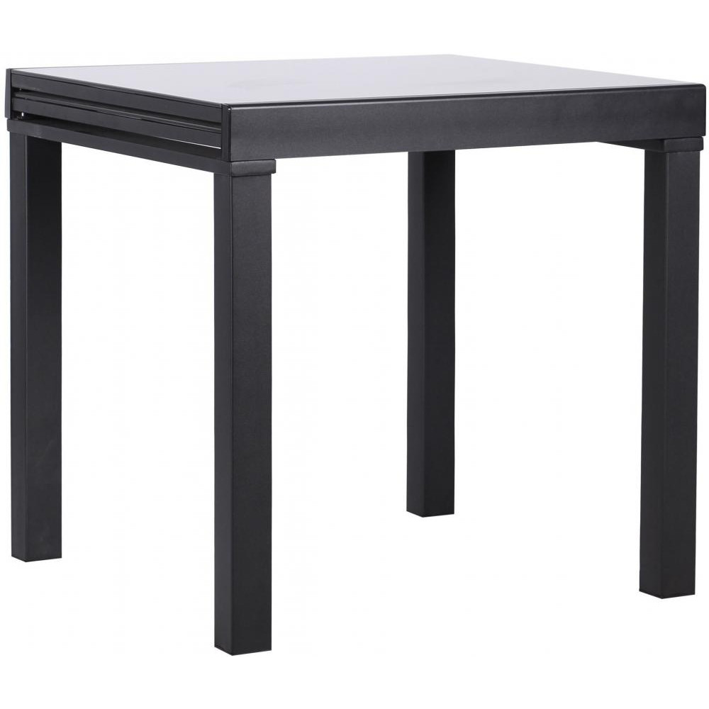 Art Metal Furniture Пирей черный/стекло антрацит (546524) - зображення 1