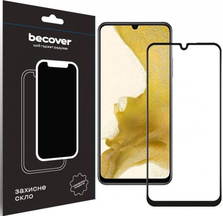 BeCover Захисне скло  для Samsung Galaxy A25 SM-A256 5G Black (710540) - зображення 1