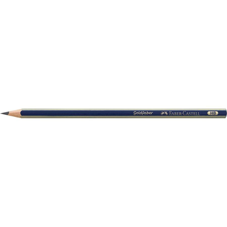 Faber-Castell олівець  B 1222/116801 з ластиком - зображення 1