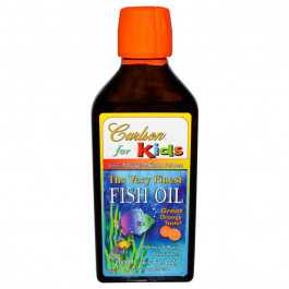 Carlson Labs Риб'ячий Жир для Дітей зі Смаком Апельсина, The Very Finest Fish Oil for Kids, , 200 мл
