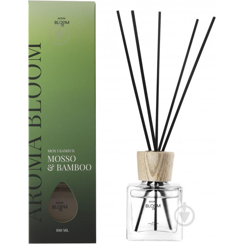 Aroma Bloom Аромадифузор Bloom Mosso & Bamboo 100 мл (5907572920857) - зображення 1
