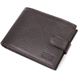 Bond Non Солідне чоловіче портмоне середнього розміру із фактурної шкіри коричневого кольору BOND (2422001)