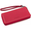 Marco Coverna Довгий жіночий гаманець із натуральної шкіри червоного кольору на блискавці  68680 - зображення 3