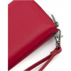 Marco Coverna Довгий жіночий гаманець із натуральної шкіри червоного кольору на блискавці  68680 - зображення 5