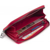 Marco Coverna Довгий жіночий гаманець із натуральної шкіри червоного кольору на блискавці  68680 - зображення 6