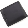 ST Leather Чорне чоловіче портмоне з натуральної зернистої шкіри з блоком під карти  1767460 - зображення 3