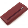 ST Leather Бордовий жіночий гаманець із натуральної шкіри із клапаном на кнопці  1767416 - зображення 4