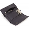 ST Leather Велика ключниця-гаманець із натуральної шкіри флотар чорного кольору  1767346 - зображення 5