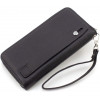 ST Leather Чоловічий гаманець-клатч із натуральної шкіри чорного кольору на змійці  1767431 - зображення 4