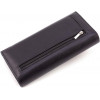 ST Leather Великий жіночий гаманець із натуральної шкіри чорного кольору з клапаном  1767443 - зображення 3