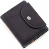 ST Leather Шкіряний жіночий гаманець чорного кольору з монетницею  1767291 - зображення 3