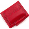 ST Leather Шкіряний жіночий гаманець червоного кольору з монетницею на кнопці  1767302 - зображення 3