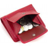 ST Leather Шкіряний жіночий гаманець червоного кольору з монетницею на кнопці  1767302 - зображення 4