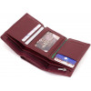 ST Leather Бордовий жіночий гаманець компактного розміру із натуральної шкіри із монетницею  1767223 - зображення 6