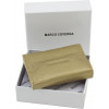Marco Coverna Золотий жіночий гаманець маленького розміру з натуральної шкіри  68641 - зображення 7