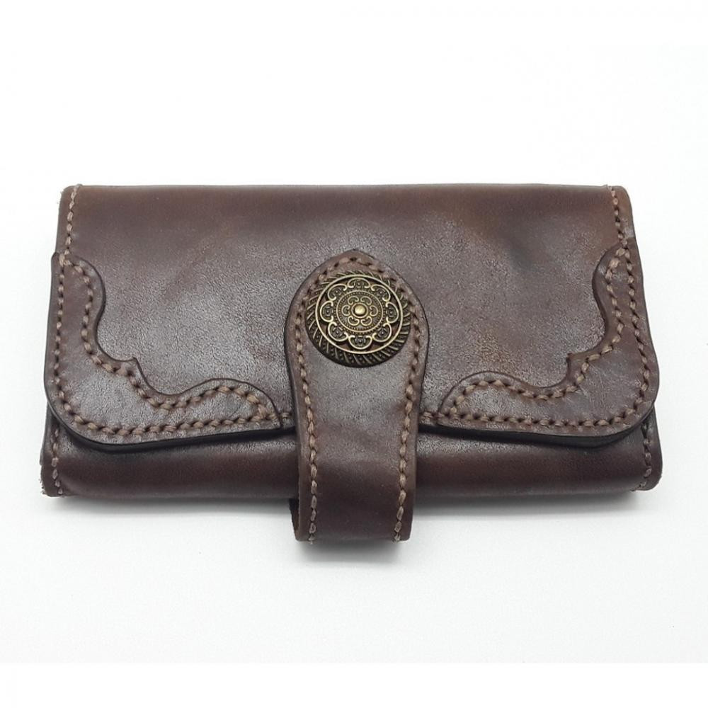 Silver Taurus Жіночий гаманець шкіряний коричневий з аромадифузором  7024 - зображення 1