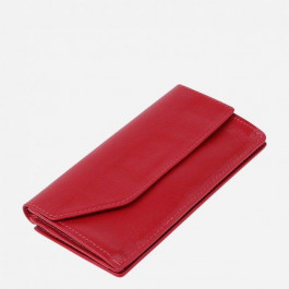 Grande Pelle Жіночий гаманець шкіряний  leather-11550 Червоний