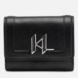 Karl Lagerfeld Жіночий гаманець  K/SADDLE MD BIFOLD WALLET чорний (225W3234-999)